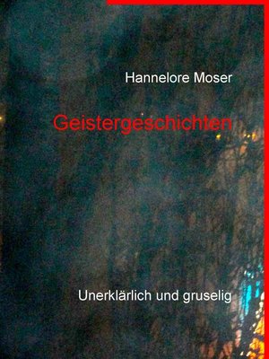 cover image of Geistergeschichten